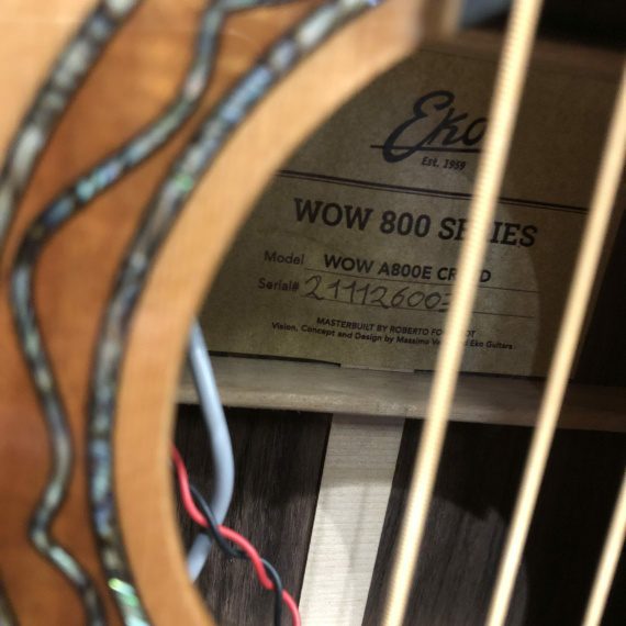 EKO Wow A800E CR LTD (Cedar/Rosewood) - USATO IN GARANZIA - - immagine 2