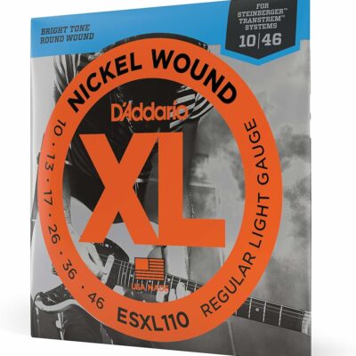 D’ADDARIO ESXL110 NICKEL WOUND DOUBLE BALL END 010 – 46