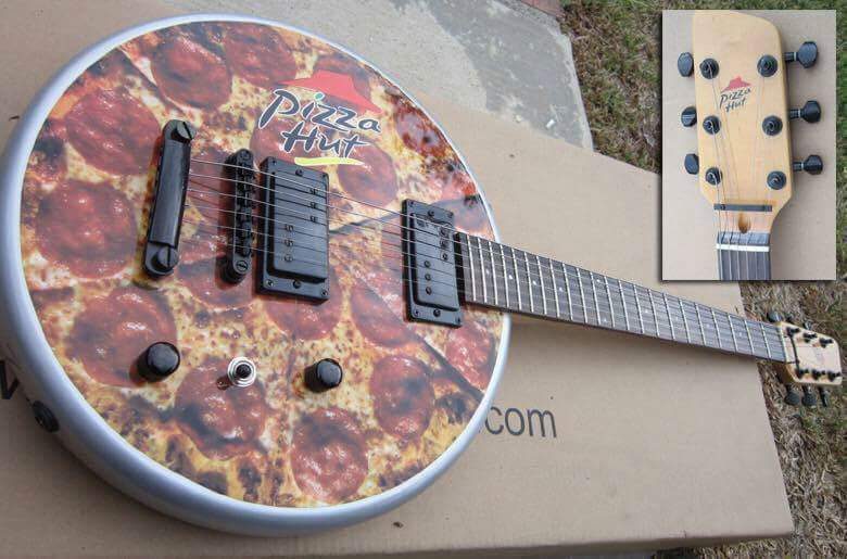 Pizza Hut guitar