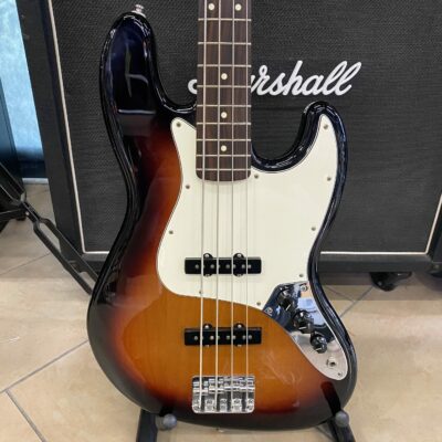 FENDER Player Jazz Bass 3-Color Sunburst – USATO IN GARANZIA –