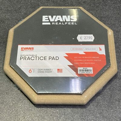 EVANS RF6GM RealFeel 6″ Practice Pad