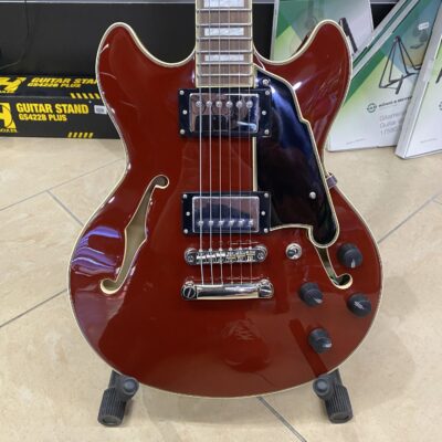 D’ANGELICO PREMIER MINI DC BURNT RED