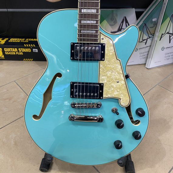 D'ANGELICO PREMIER MINI DC PREMIER SS SURF GREEN