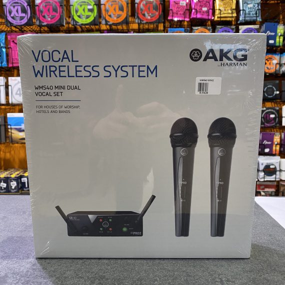 AKG WMS40 Mini Dual Vocal Set Band-ISM2/3